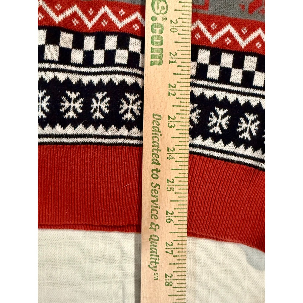 14th & Union Penguin Ugly Christmas Sweater Men's Medium Novelty Graphic Knit - Picture 6 of 11